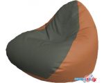 Кресло-мешок Flagman Relax Медиум Р2.3-104 (серый/оранжевый)