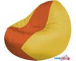 Кресло-мешок Flagman Classic K2.1-255 (желтый/оранжевый)