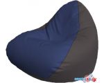 Кресло-мешок Flagman Relax Медиум Р2.3-111 (синий/серый)
