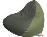 Кресло-мешок Flagman Relax Медиум Р2.3-103 (серый/оливковый)