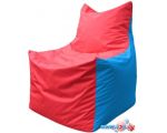 Кресло-мешок Flagman Фокс Ф2.1-179 (красный/голубой)