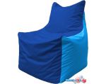 Кресло-мешок Flagman Фокс Ф2.1-129 (синий/голубой)