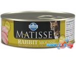 Консервированный корм для кошек Farmina Matisse Rabbit Mousse 0.085 кг