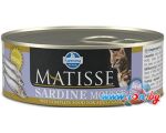 Консервированный корм для кошек Farmina Matisse Sardine Mousse 0.085 кг