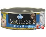 Консервированный корм для кошек Farmina Matisse Codfish Mousse 0.085 кг