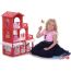 Кукольный домик Krasatoys Дом Николь с мебелью 000288 (белый/красный) в Витебске фото 1