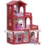 Кукольный домик Krasatoys Дом Николь с мебелью 000288 (белый/красный) в Гомеле фото 3