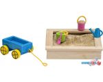 Аксессуары для кукольного домика Lundby Песочница с игрушками 60509600