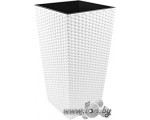 Кашпо Prosperplast Rato Square DRTS400-S449 (белый)