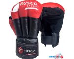 Перчатки для единоборств Rusco Sport для рукопашного боя 10 OZ (красный)