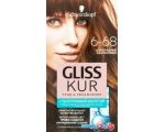 Крем-краска для волос Gliss Kur Уход и увлажнение 6-68 шоколадный каштановый