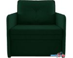 Кресло-кровать Brioli Пино О (рогожка, J8 темно-зеленый)