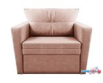 Кресло-кровать Brioli Пино К (рогожка, J11 розовый)