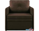 Кресло-кровать Brioli Пино О (рогожка, J5 коричневый)