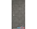 Межкомнатная дверь Velldoris Loft 1 60x200 (бетон темно-серый, мателюкс графит)