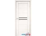 Межкомнатная дверь Velldoris Next 2 70x200 (белый эмалит, лакобель черный)