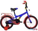Детский велосипед Forward Crocky 16 2021 (синий/красный)