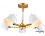 Припотолочная люстра Ambrella light Traditional TR3101/5 WH/GD