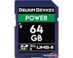 купить Карта памяти Delkin Devices SDXC Power UHS-II 64GB