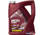 Моторное масло Mannol DIESEL TURBO 5W-40 5л