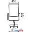 Кресло Brabix Spring MG-307 TW (красный/черный) в Могилёве фото 5