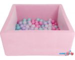 Сухой бассейн Romana Airpool Box ДМФ-МК-02.55.01 (150 шариков розовых, розовый)