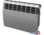 Биметаллический радиатор Royal Thermo BiLiner 350 Silver Satin (8 секций)