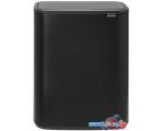 Мусорное ведро Brabantia Bo Touch Bin 60 л (черный матовый)