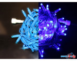 Гирлянда Rich Led Нить на резиновом проводе RL-S10C-24V-RB/B 10м (синий)
