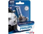 Галогенная лампа Philips H11 CrystalVision Blister 1шт