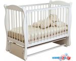 Классическая детская кроватка Noony Wood Simple C744 (белый)