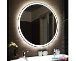 Мебель для ванных комнат Пекам Зеркало с подсветкой Ring 1 80x80 (с подогревом и сенсором)