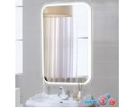 Мебель для ванных комнат Континент Зеркало Glamour LED 60x80 (с часами и подогревом)