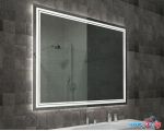 Мебель для ванных комнат Пекам Зеркало с подсветкой Astra 2 100x80 (с сенсором на зеркале)