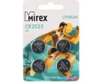 Батарейки Mirex CR2025 4 шт 23702-CR2025-E4