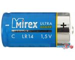 Батарейки Mirex LR14 C Алкалайн 2 шт 23702-LR14-E2
