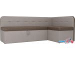 Угловой диван Mebelico Форест 107093 (правый, коричневый/бежевый)