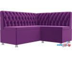 Угловой диван Mebelico Мирта 107600 (левый, фиолетовый)