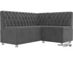 Угловой диван Mebelico Мирта 107591 (правый, серый)