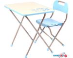 Складной стол Nika КПР/1 Ретро (голубой)