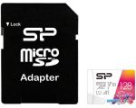 Карта памяти Silicon-Power Elite microSDXC SP128GBSTXBV1V20SP 128GB (с адаптером)