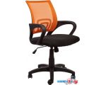 Кресло AksHome Ricci (черный/оранжевый)