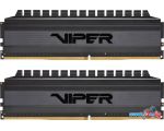 Оперативная память Patriot Viper 4 Blackout 2x32GB DDR4 PC4-25600 PVB464G320C6K