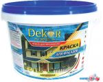 Краска Dekor ВД-АК-111 для фасадов (белый, 3 кг)