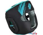 Cпортивный шлем BoyBo Stain BH400 XL (черный/голубой)