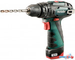 Ударная дрель-шуруповерт Metabo Powermaxx SB Basic 600385500 (с 2-мя АКБ, кейс)