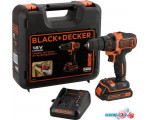 Дрель-шуруповерт Black & Decker BDCDD186K1B (с 2-мя АКБ)