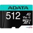 Карта памяти A-Data Premier Pro AUSDX512GUI3V30SA2-RA1 microSDXC 512GB (с адаптером) в Гомеле фото 1