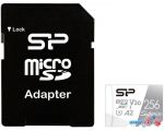 Карта памяти Silicon-Power Superior microSDXC SP256GBSTXDA2V20SP 256GB (с адаптером)