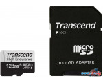 Карта памяти Transcend microSDXC TS128GUSD350V 128GB (с адаптером)